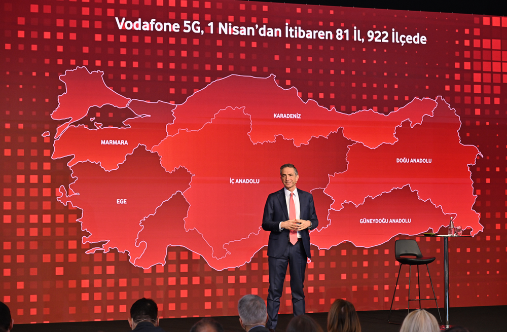 Vodafone, 5G hizmeti için hazırlıklarını tamamladı: 1 Nisan’da 81 ilde 5G sinyali aynı anda verilecek