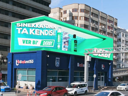 Derby, 3D reklam çalışmasını Ankaralılarla buluşturdu