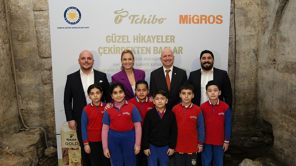Tchibo, Migros iş birliği ile 3 bin TEGV’li çocuğun eğitimine destek veriyor