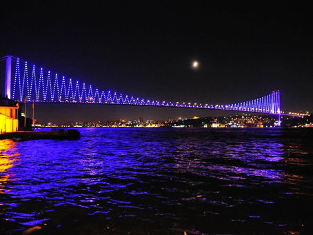 Istanbul e il ponte sul bosforo