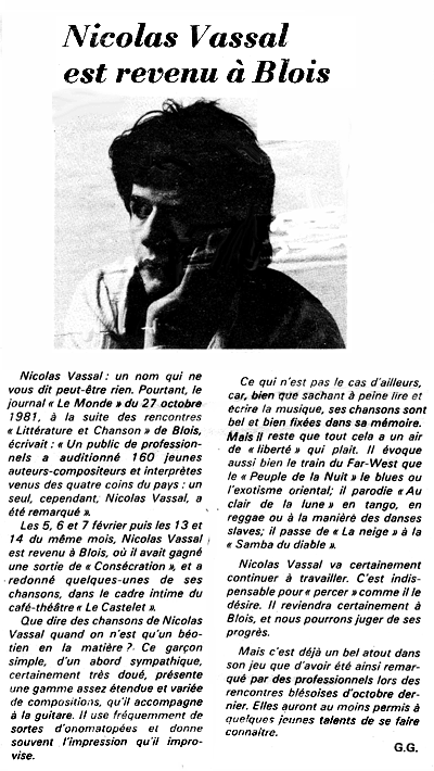 article à Blois