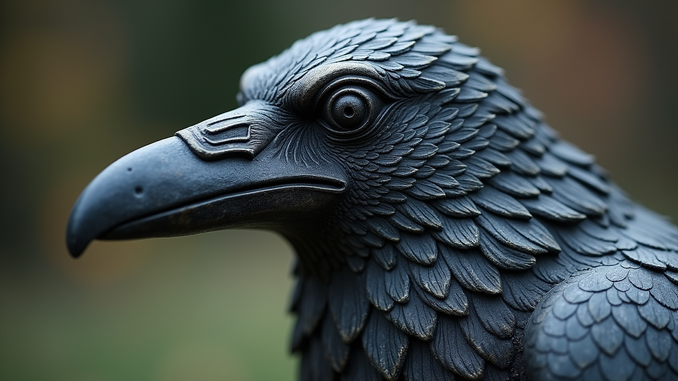 Unveiling the Alaskan Raven Symbolism in Art
