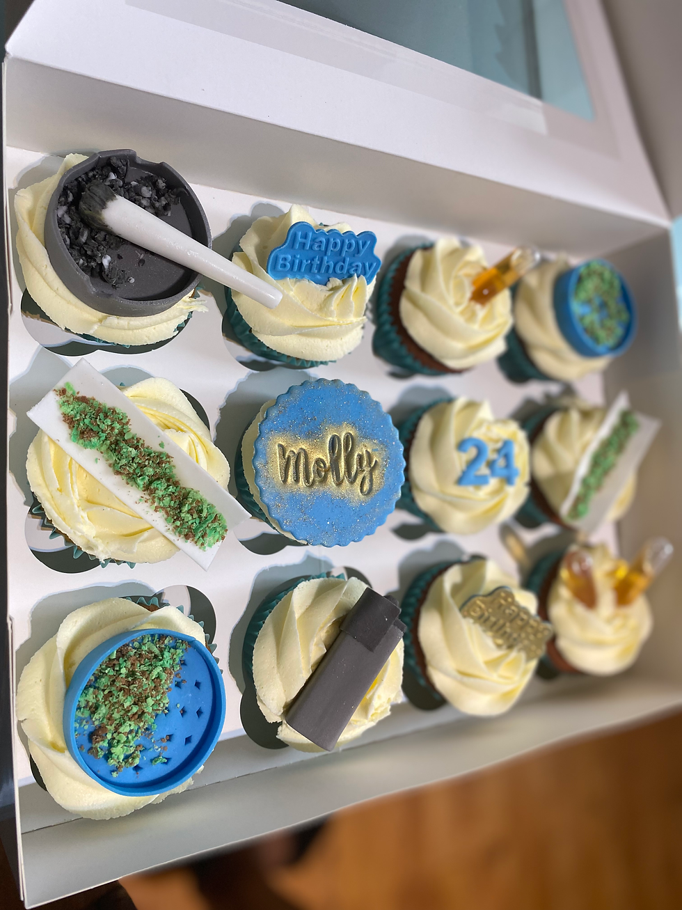 Smoker Cupcakes