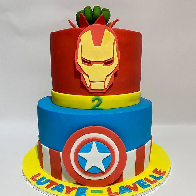 Superhero Cake
