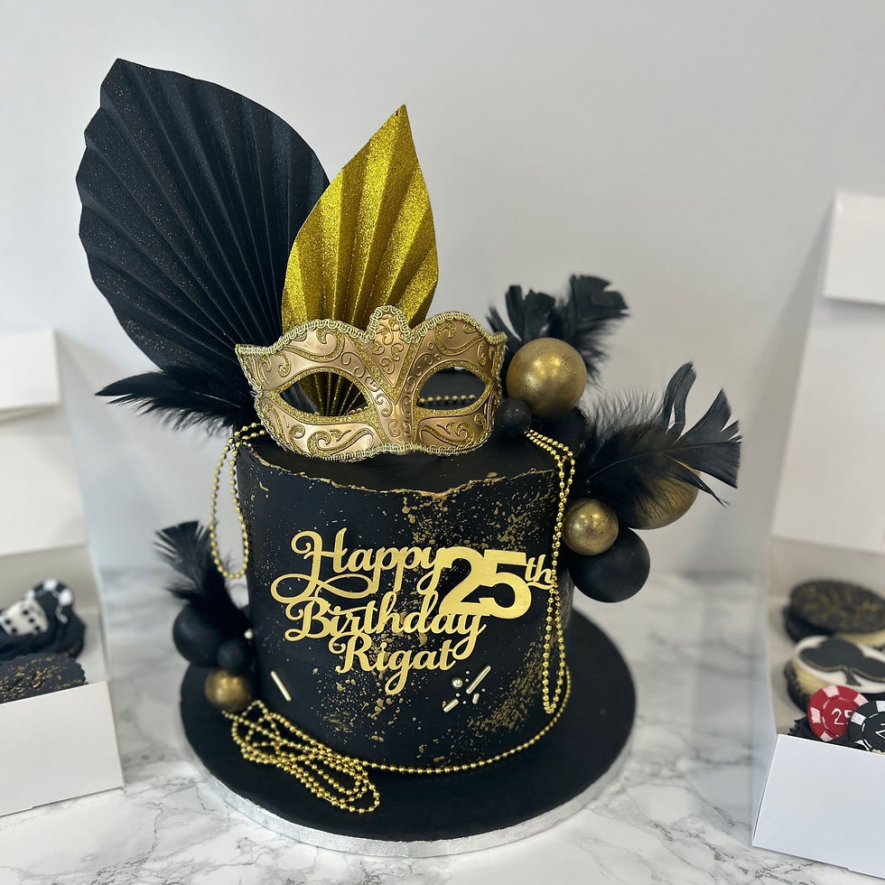 Cake_5005_mascarade casino theme