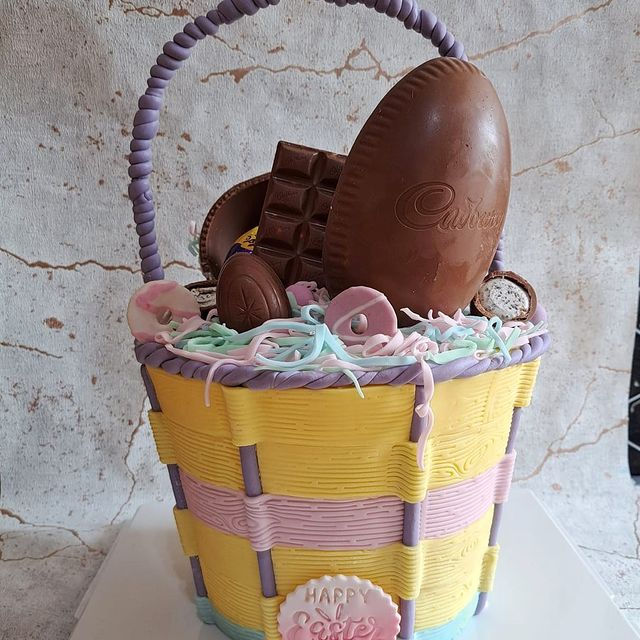 Easter Basket Cake