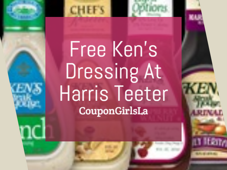 Free Ken's Dressing At Harris Teeter
