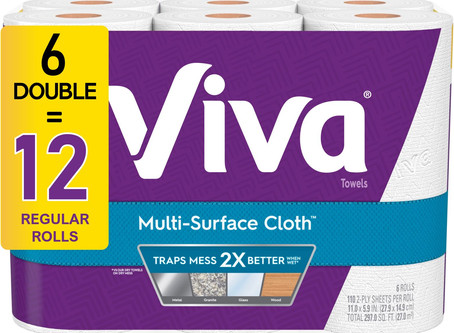 Viva Paper Towels, only $7.48 at Walmart