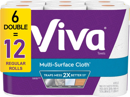 Viva Paper Towels, only $7.48 at Walmart