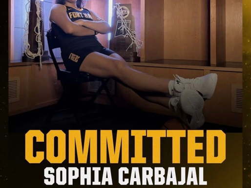 Congrats to Hoopster Sophia Carbajal