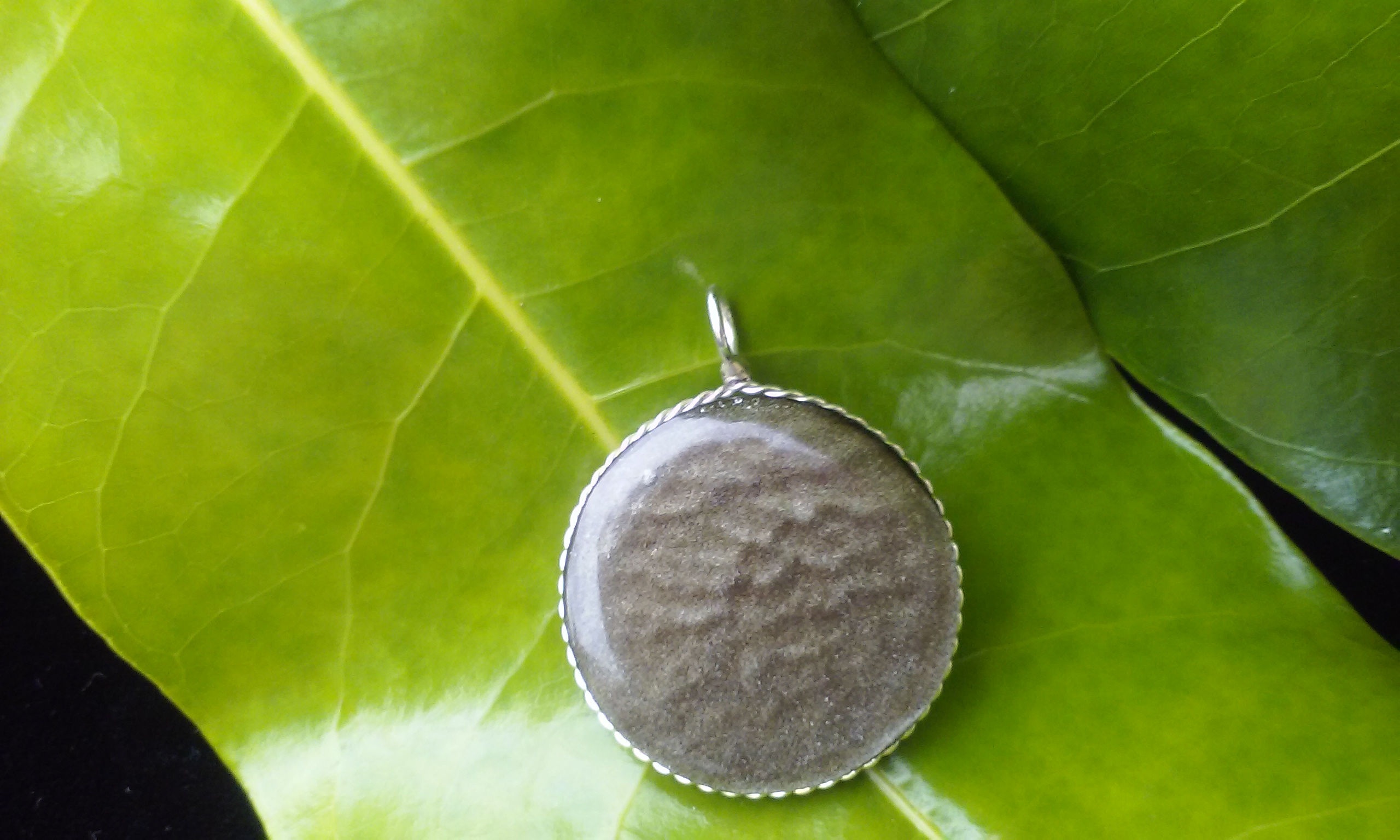 Necklace Obsidian