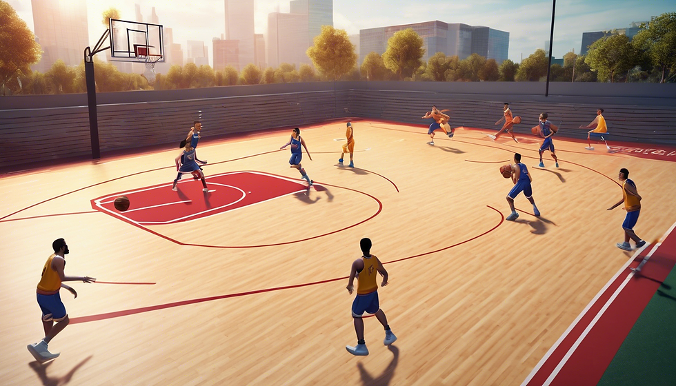 バスケエキシビションマッチ