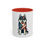 Thumbnail: Patriotic Siberian Husky Dog Coffee Mug, Unique Pet Lover Gift
