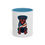 Thumbnail: Patriotic Dog Mug, Rottweiler Coffee Cup, Cute Pet Lover Gift