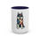 Thumbnail: Patriotic Siberian Husky Dog Coffee Mug, Unique Pet Lover Gift