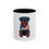 Thumbnail: Patriotic Dog Mug, Rottweiler Coffee Cup, Cute Pet Lover Gift