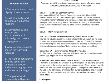November 2024 Newsletter