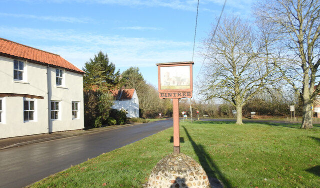 Bintree Village Sign