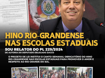 Hino Rio-Grandense nas Escolas Estaduais