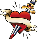 Heart Pierced with Sword