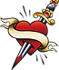 Heart Pierced with Sword