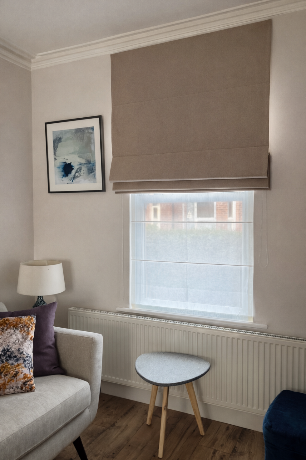 Double Roman blind