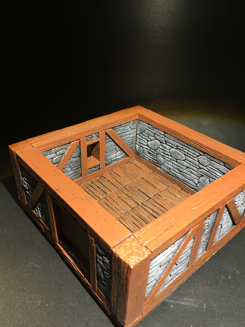 Thumbnail: W22 - Tudor Stone Walls #1 - Silicone Mold