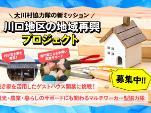 【令和7年度】高知県大川村地域おこし協力隊募集等に係る委託業務