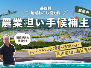 【令和7年度】高知県芸西村地域おこし協力隊募集等に係る委託業務