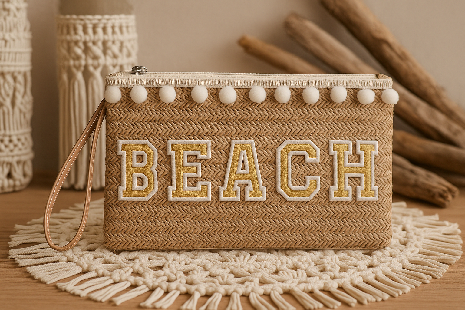 POCHETTE "BEACH" *