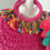 Thumbnail: SAC ROND PAILLE FUSCHIA*