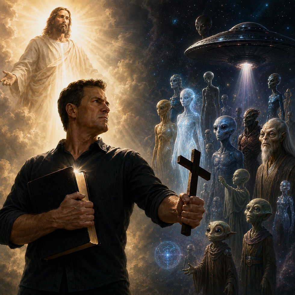 A strict Christian believer dismissing the UFO phenomenon and ET presence as demons and evil