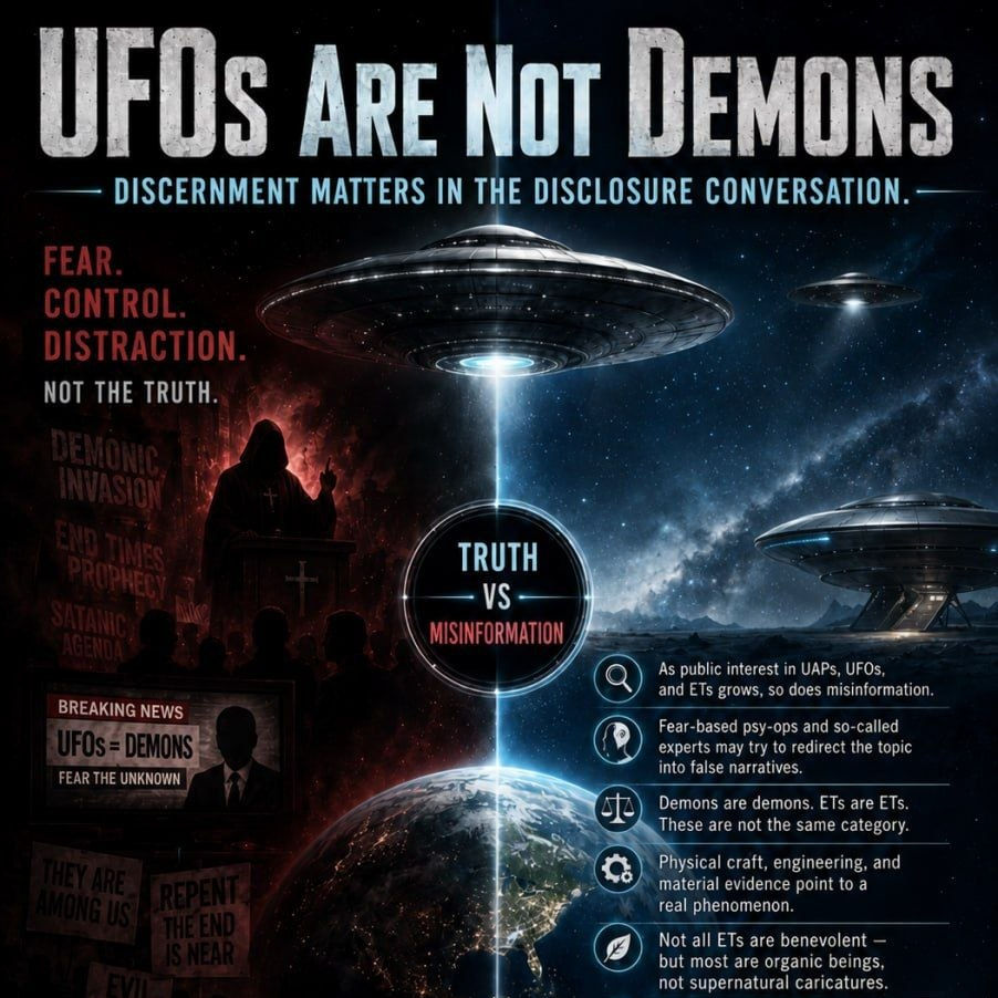 Understanding the Difference Between UFOs UAPs and Demonic Entities