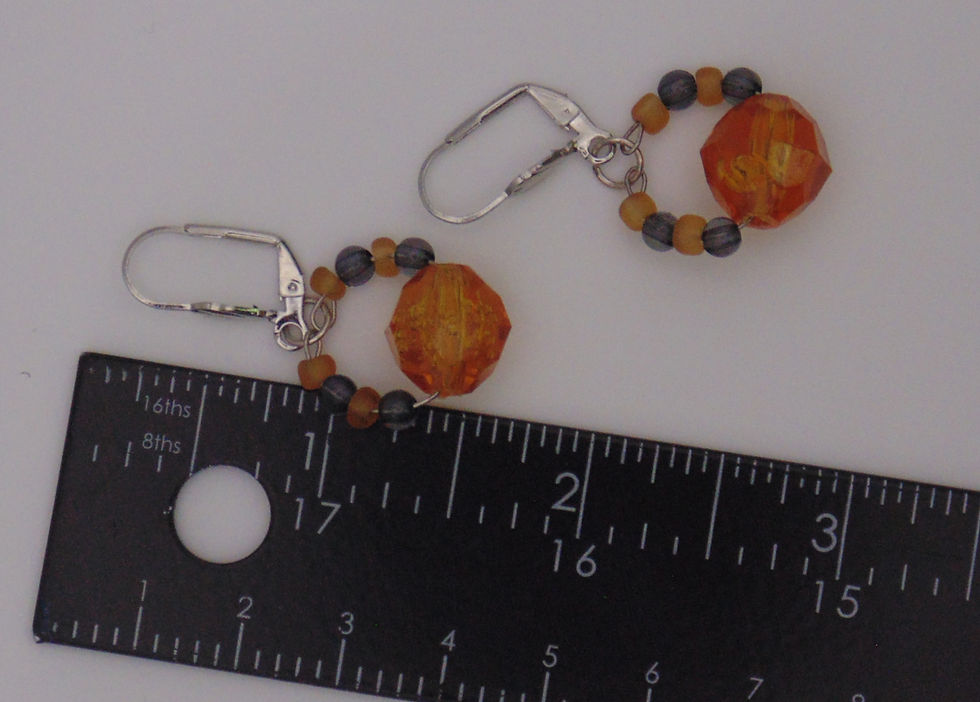Thumbnail: Orange and Gray Petite