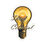 Thumbnail: Think Celestial Bulb Sticker