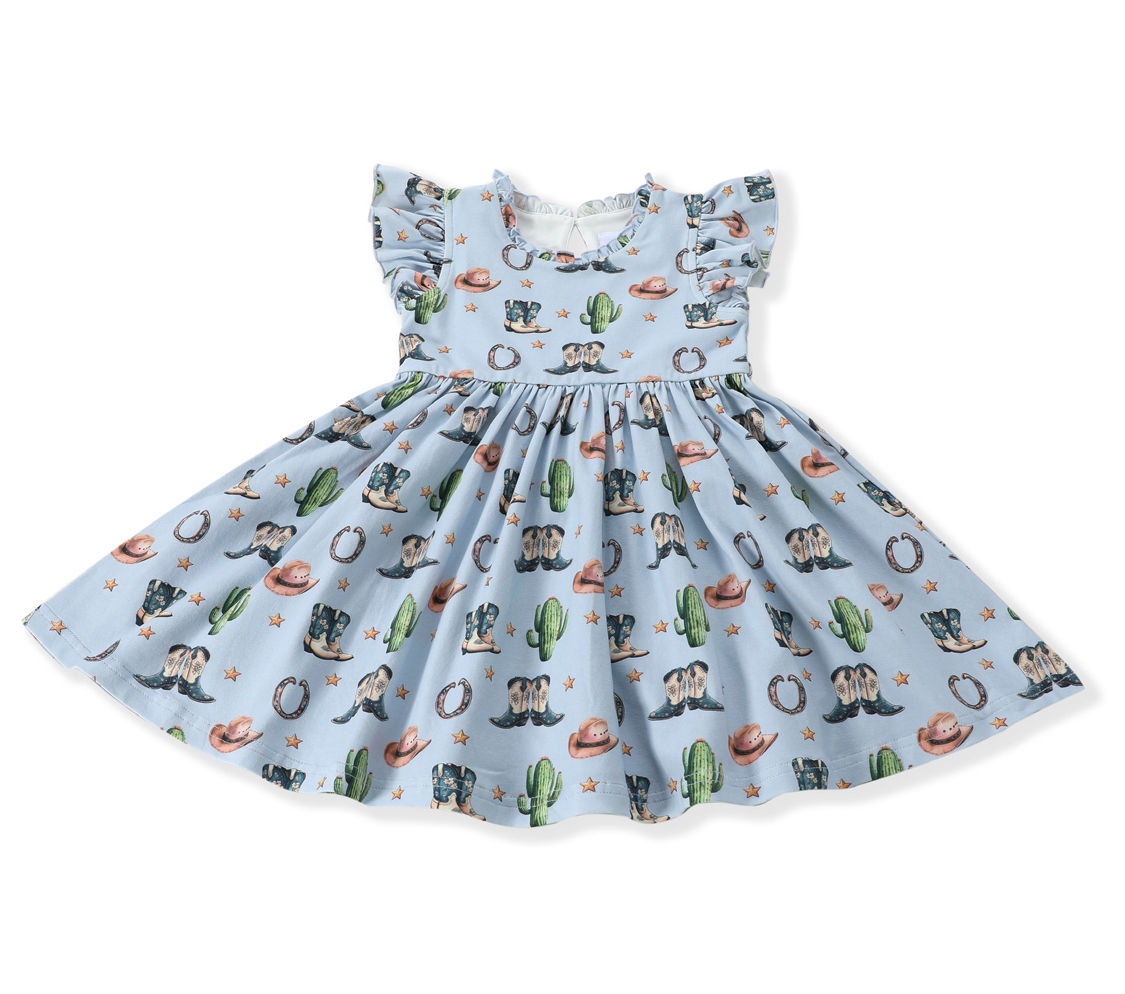 Swoon Baby Boots Twirl Dress