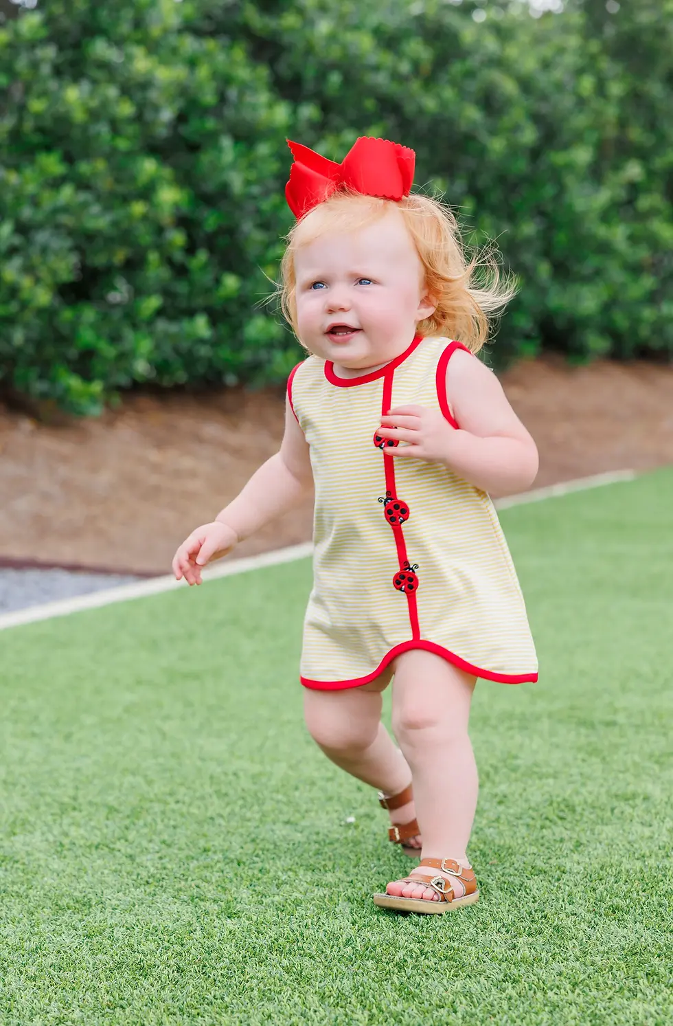 Thumbnail: Trotter Street Little Ladybug Diaper Set