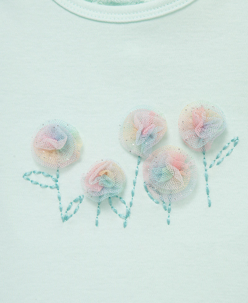 Thumbnail: Little Me Rainbow Skegging Set with matching headband