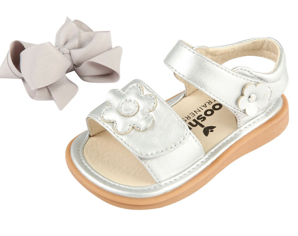 Miniatura: Mooshu Squeaky Sandal with Bow Trainers