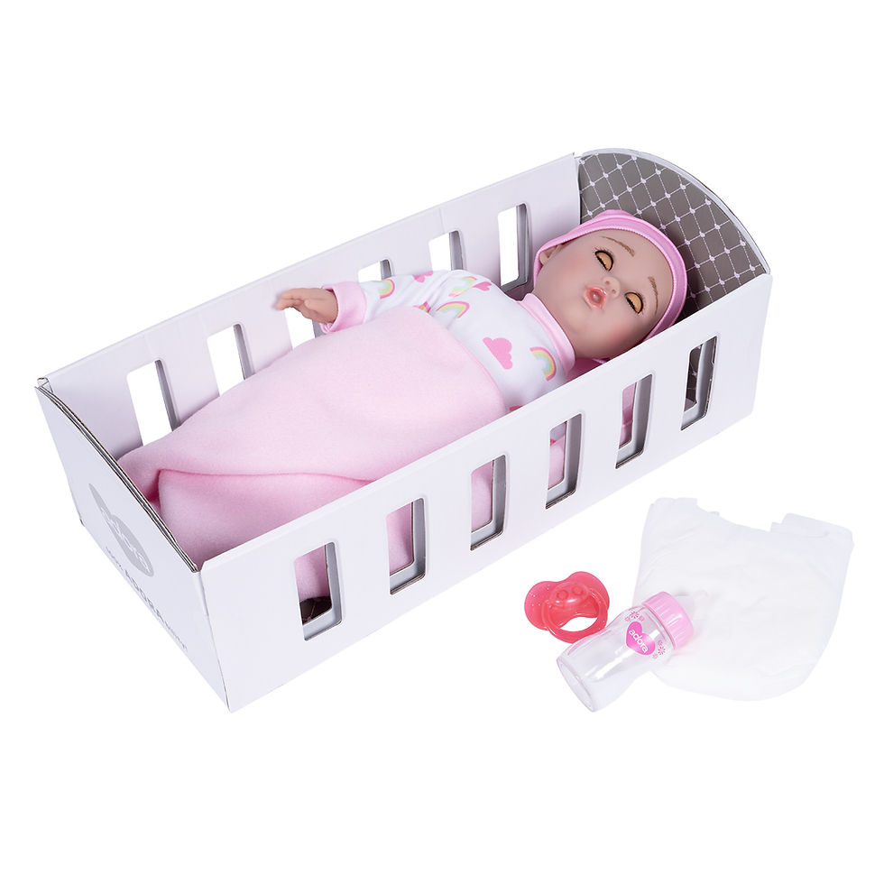 Thumbnail: Adora Rainbow Hugs Baby Doll Set