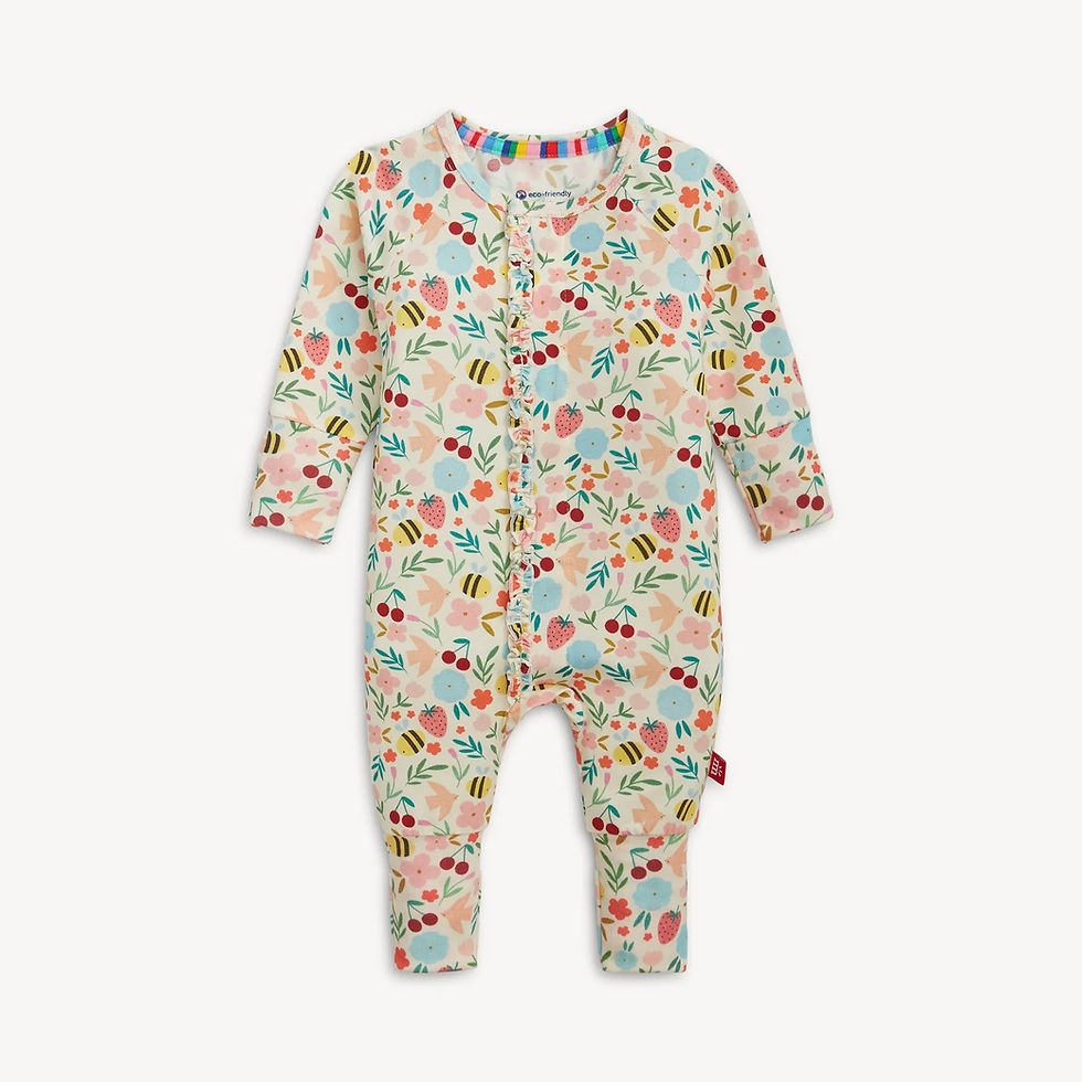 Thumbnail: Magnetic Me Convertible Footie in Honey Blossom