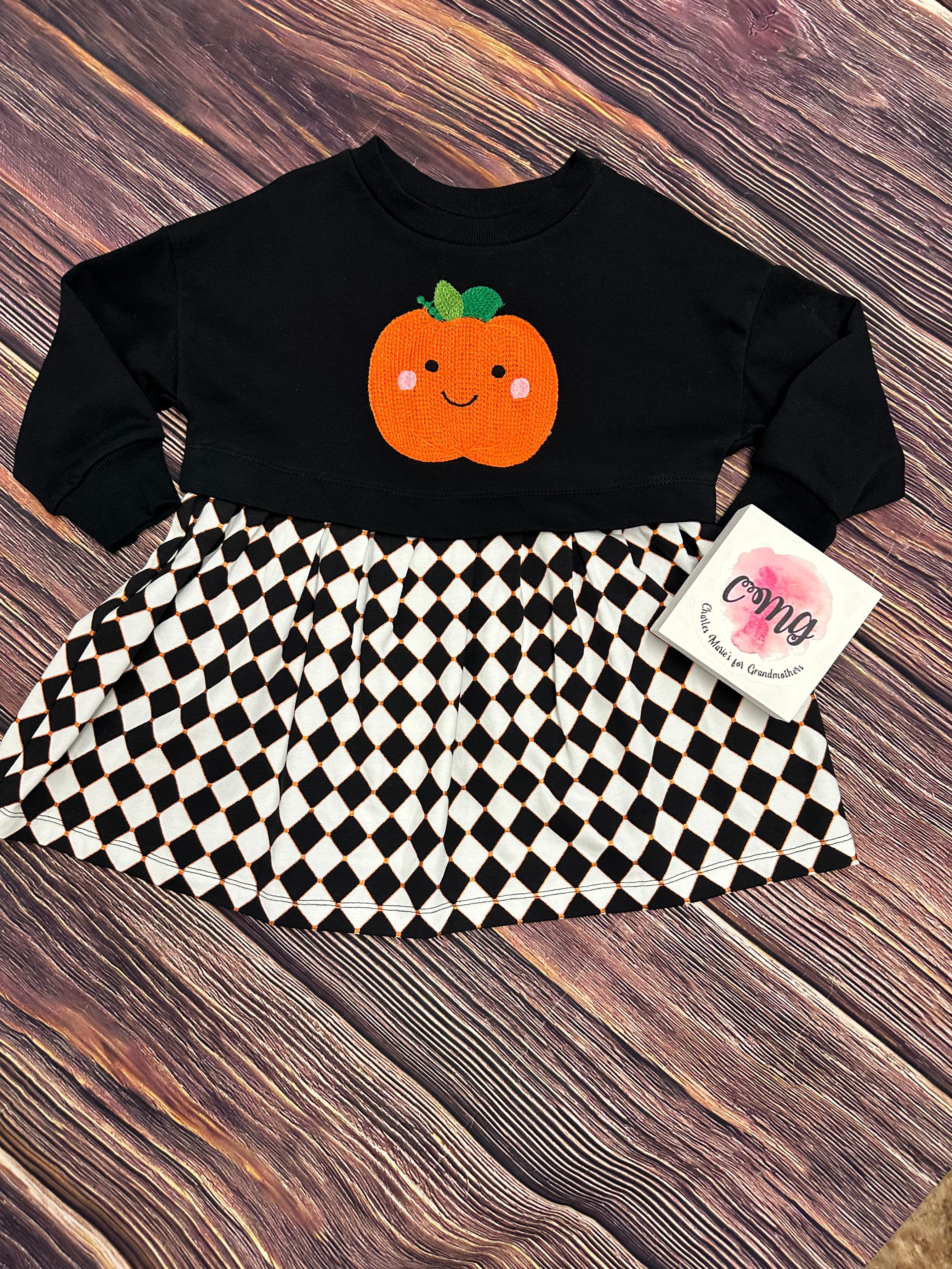 Bonnie Jean Crochet Pumpkin Dress