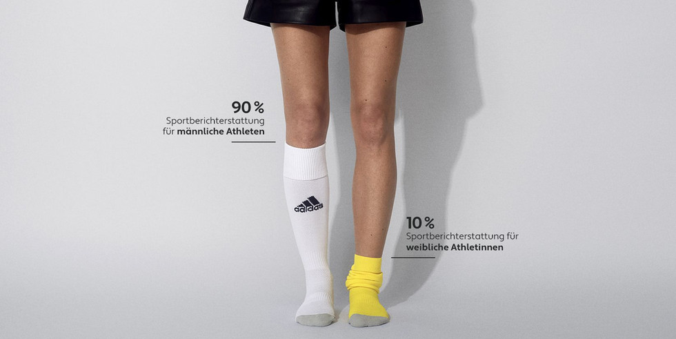 Gleichberechtigung_Frauen_Maenner_Sportbericherstattung_Show_us_equal_UnequalSocks_Foto_DO