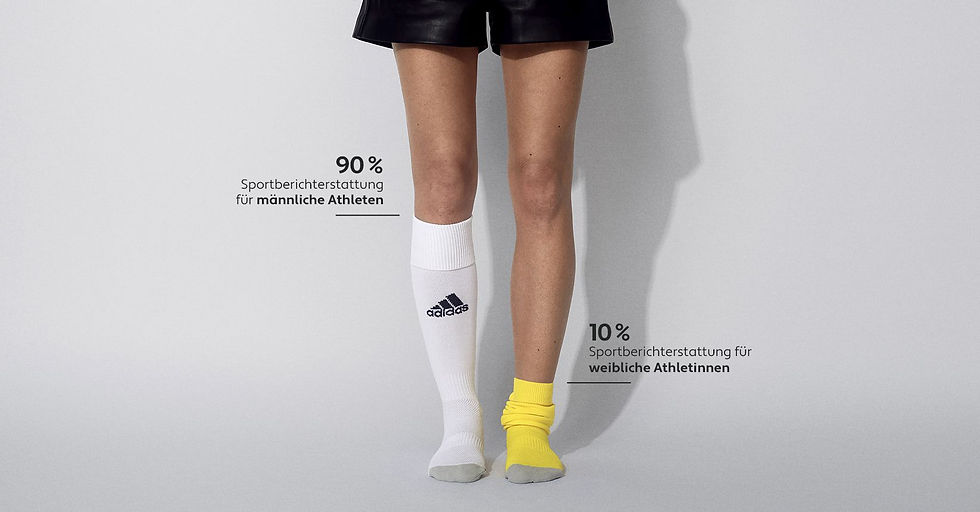 Gleichberechtigung_Frauen_Maenner_Sportbericherstattung_Show_us_equal_UnequalSocks_Foto_DO