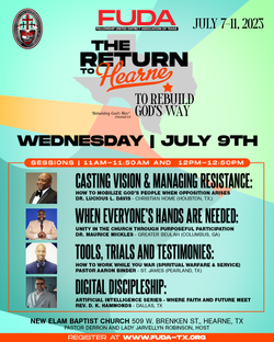 FUDATheReturntoHearne2ScheduleWed