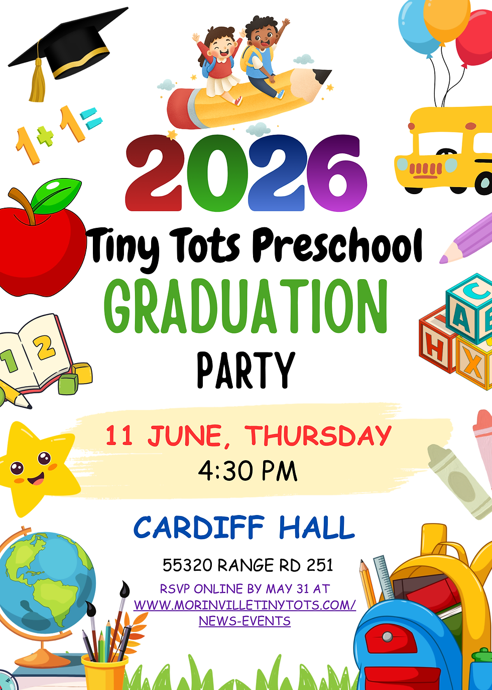Tiny Tots Graduation 2026