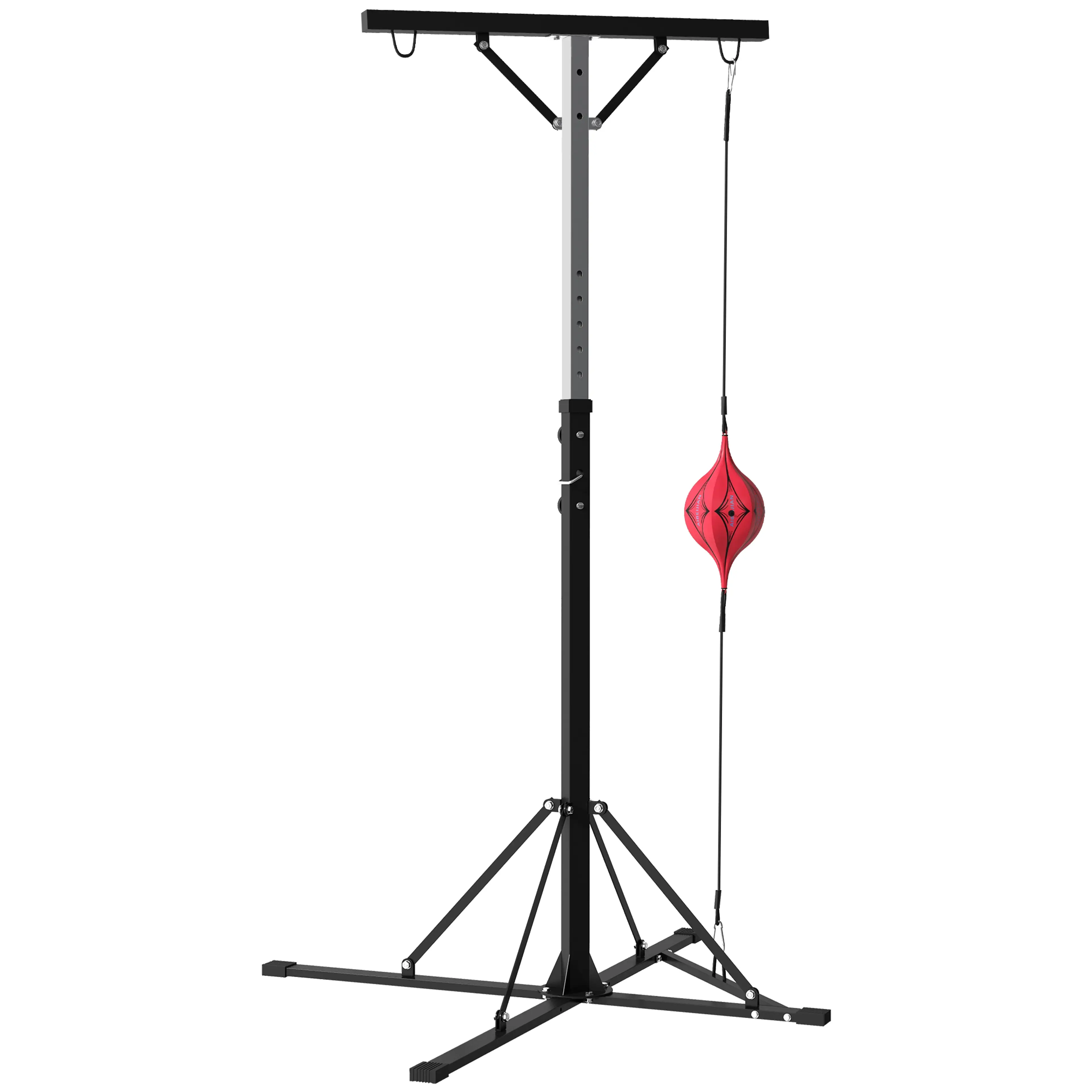 Boxsäcksställ 175–220 cm med speedball och sex strävor