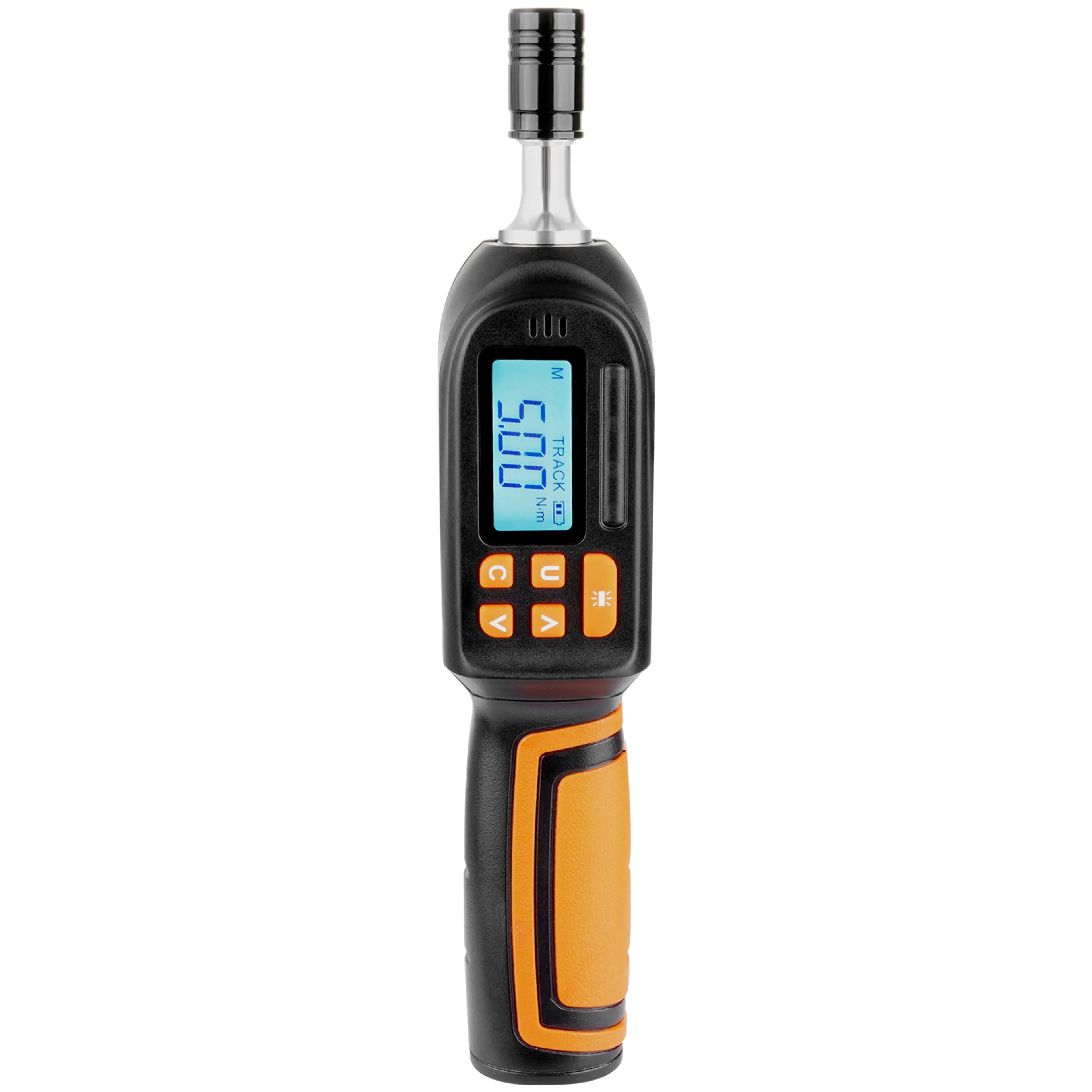 Digital momentmejsel 1/4 tum – med LCD, 12 bits och väska, 0,3–8 Nm