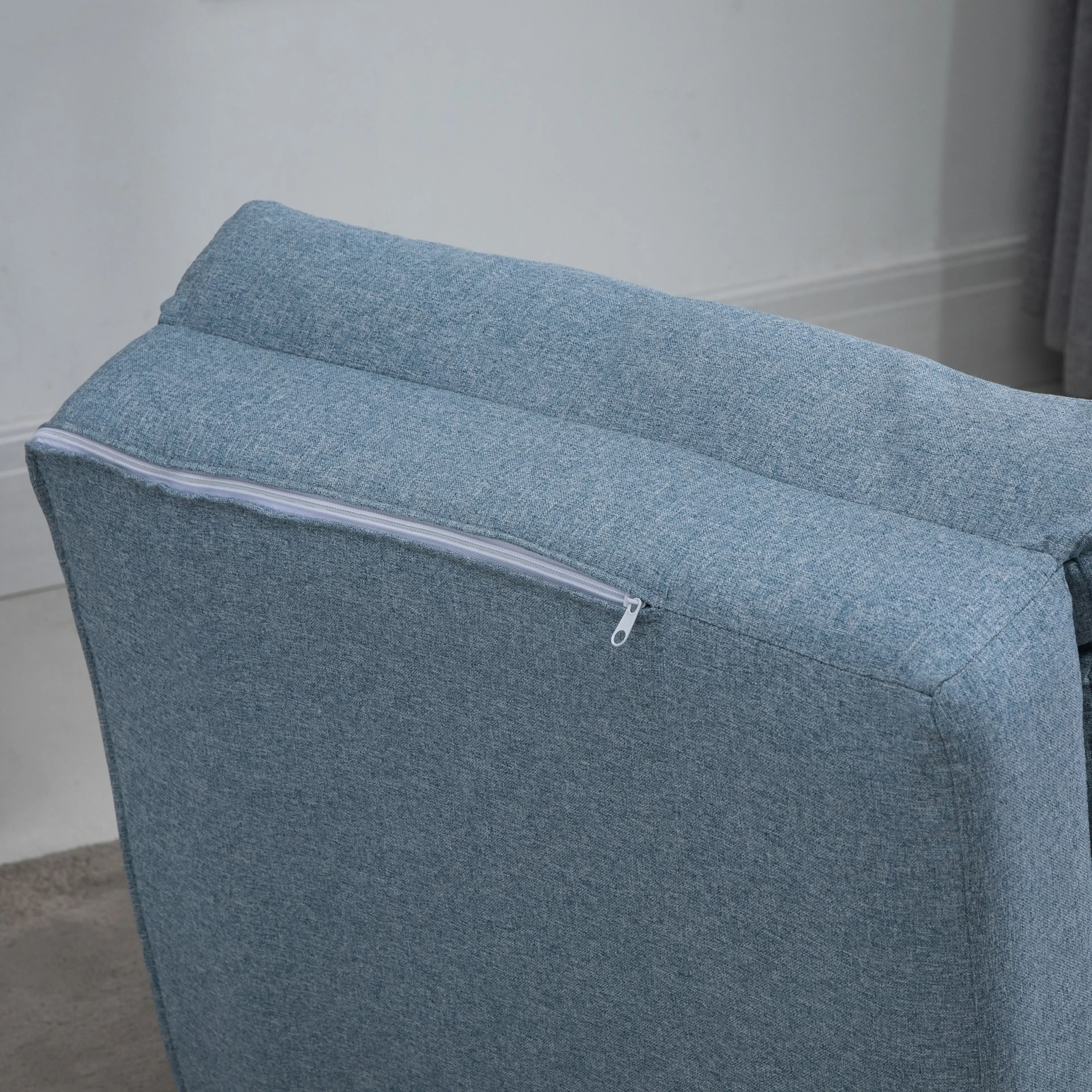 Den avtagbara kudden 45 × 25 × 10 cm till golvsoffan