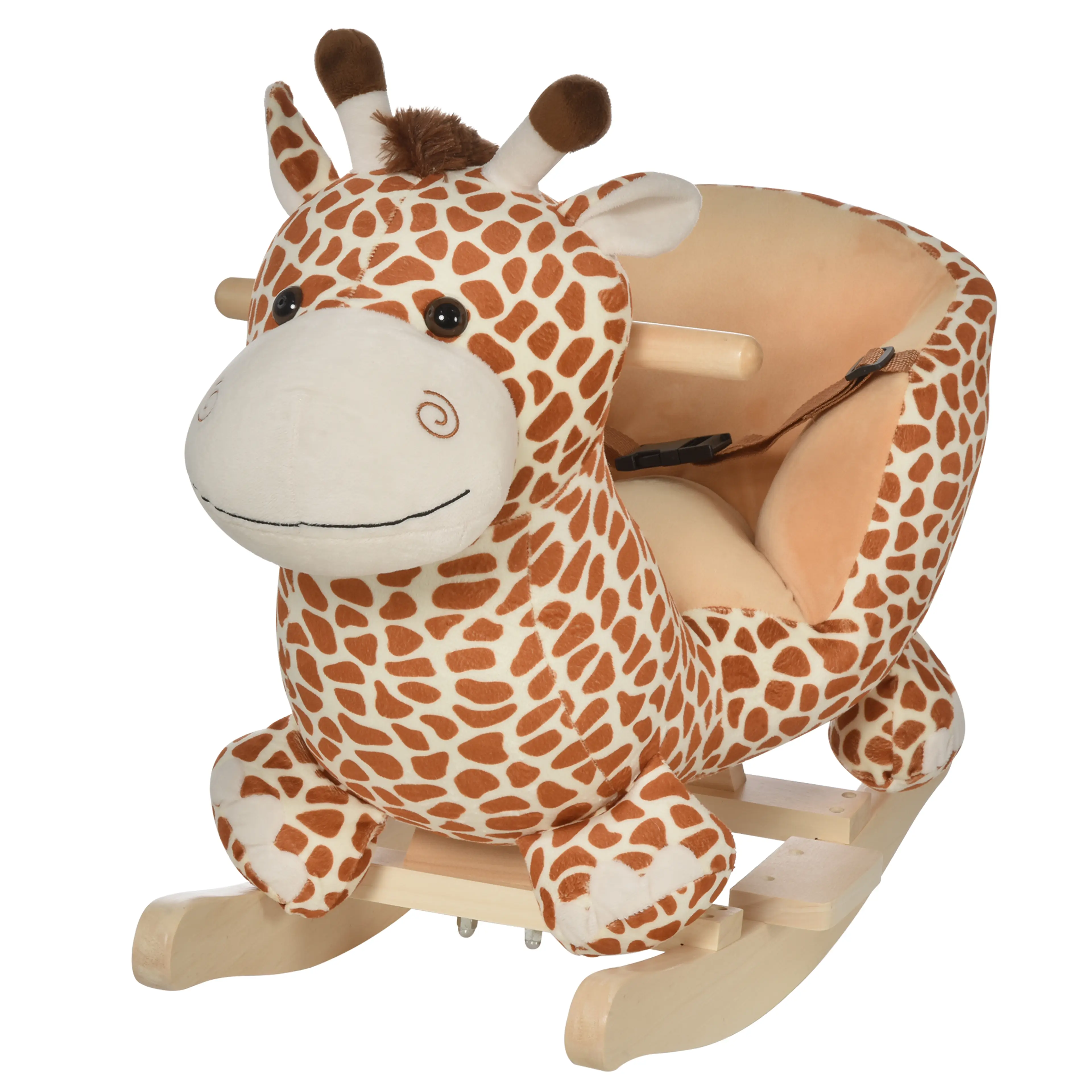 Gungdjur giraff i plysch – med 32 melodier, från 18 mån